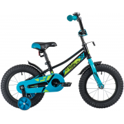 Детский велосипед Novatrack Valiant 14 (2019) Черный
