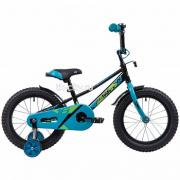 Детский велосипед Novatrack Valiant 16 (2019) Черный