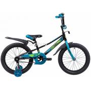 Детский велосипед Novatrack Valiant 18 (2019) Черный