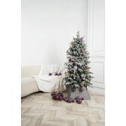 el-iskusstvennaya-crystal-trees-barselona-v-snegu-150-sm