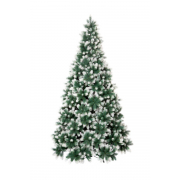 Crystal trees Сосна искусственная Швейцарская снежная 2.25 м