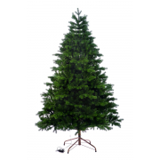 Crystal trees Ель искусственная Царская корона с вплетенной гирляндой 230 см