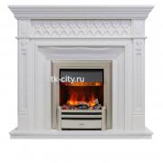 Каминокомплект Dimplex Alexandria - Белый дуб с очагом Chesford