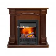 Каминокомплект Dimplex Boston - Темный дуб (Высота 925см) с очагом Danville Black FB2