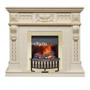 kaminokomplekt-dimplex-corsica-slonovaya-kost-s-patinoj-shirina-1100-s-ochagom-danville-brass-fb2