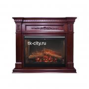 Каминокомплект Dimplex Luxemburg - Темная вишня с очагом Symphony 30 DF3020-INT