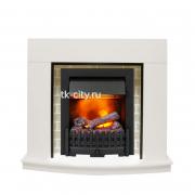 Каминокомплект Dimplex Montana - Белый с очагом Danville Black FB2