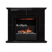 Каминокомплект Dimplex Suite Black - Черный лак с очагом Albany