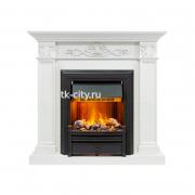 Каминокомплект Dimplex Verona - Белый дуб с очагом Brookline Black