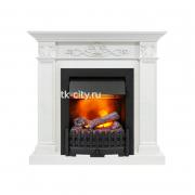 Каминокомплект Dimplex Verona - Белый дуб с очагом Danville Black FB2
