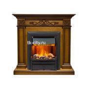 Каминокомплект Dimplex Verona - Дуб антик с очагом Brookline Black
