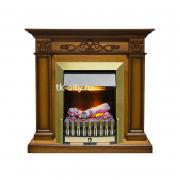 Каминокомплект Dimplex Verona - Дуб антик с очагом Danville Antique Brass FB2