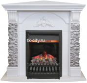 Каминокомплект RealFlame Athena Corner GR с Oregan 3D