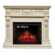 Каминокомплект RealFlame Corsica Lux WT с Sparta 25,5 LED