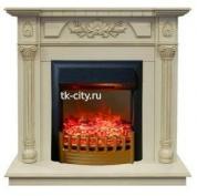 Каминокомплект RealFlame Dacota STD/EUG WT с очагом Rimini