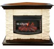 Каминокомплект RealFlame  Elford Corner угловой 25 AO с FireField 25 SIR
