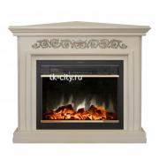 Каминокомплект RealFlame Leticia угловой 26 WT с MoonBlaze Lux Bl S