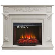Каминокомплект RealFlame Philadelphia 25,5/26 WT с очагом Evrika 25,5 LED