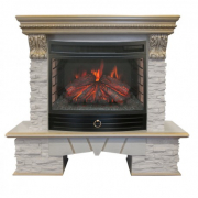 Каминокомплект RealFlame Rockland LUX 25 WT с FireField 25 SIR