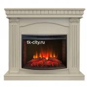 Каминокомплект RealFlame Rosa 25/25,5 WT с очагом Evrika 25,5 LED