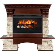Каминокомплект Royal Flame Aberdeen - Темный дуб с очагом Vision 26 EF LED 3D FX