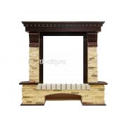 kaminokomplekt-royal-flame-pierre-luxe-uglovoj-temnyj-dub-slanets-s-ochagom-majestic-fx-black