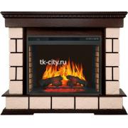 Каминокомплект Royal Flame Shateau - Темный дуб с очагом Vision 28 EF LED FX