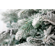 el-iskusstvennaya-crystal-trees-neapol-new-v-snegu-s-vpletennoj-girlyandoj-180-sm